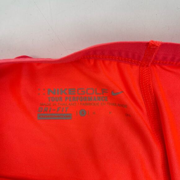 NIKE GOLF Shorts Tour Performance Dri-Fit Stretch Lightweight Gym Orange Stretch - Picture 3 of 13